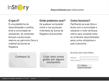 Tablet Screenshot of instory.regaleira.pt